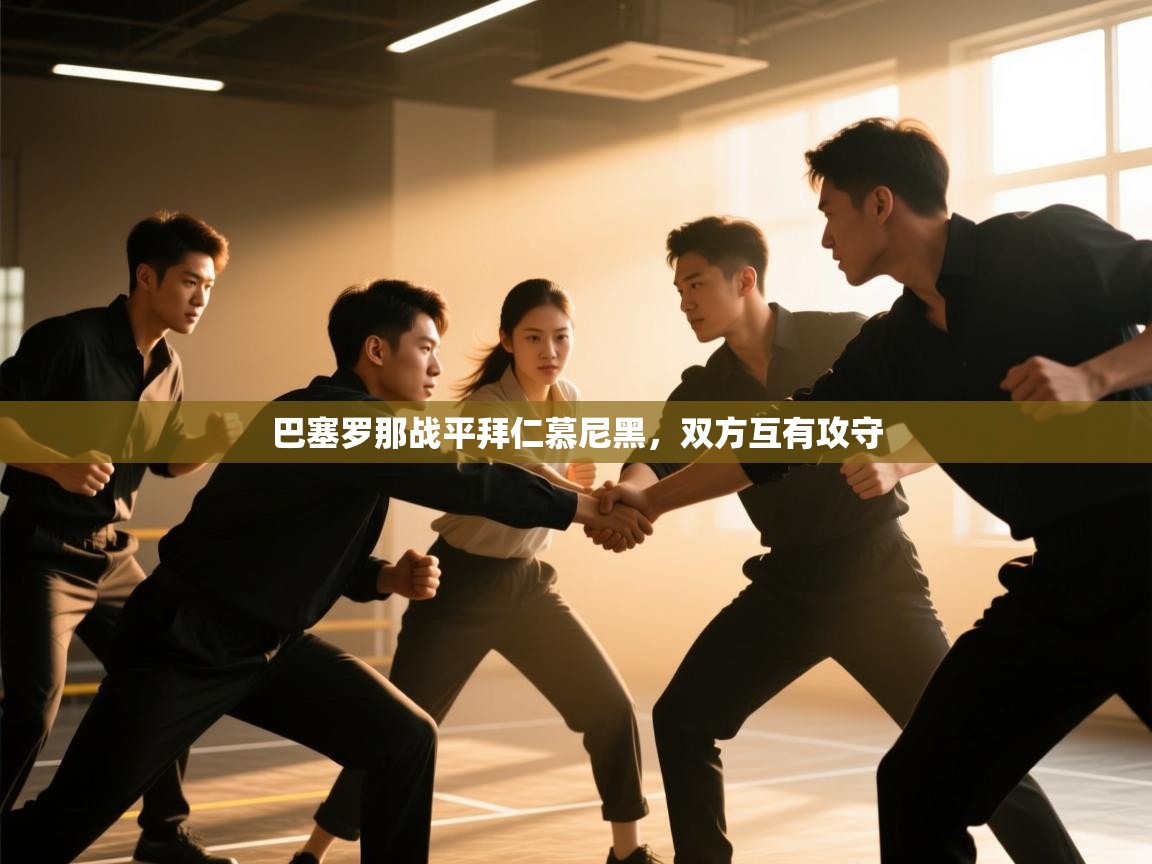 巴塞罗那战平拜仁慕尼黑,双方互有攻守 第1张