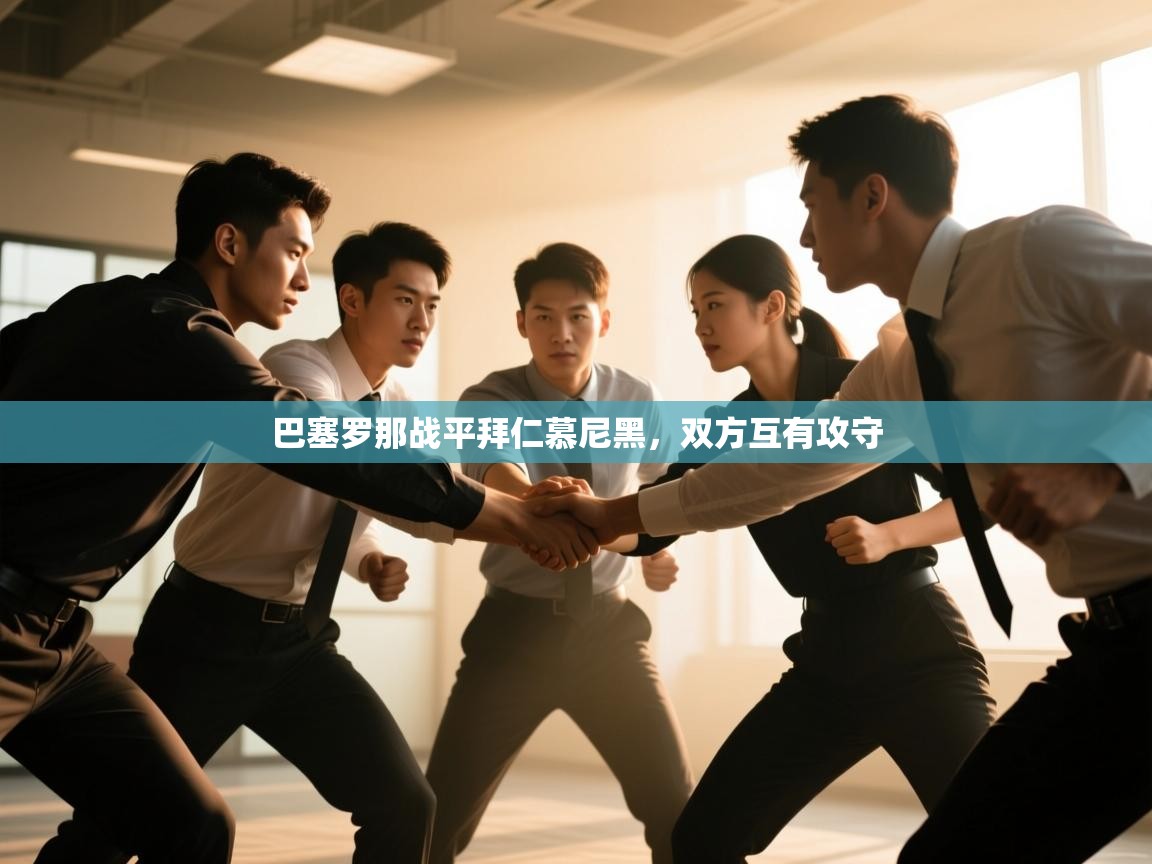 巴塞罗那战平拜仁慕尼黑,双方互有攻守 第2张