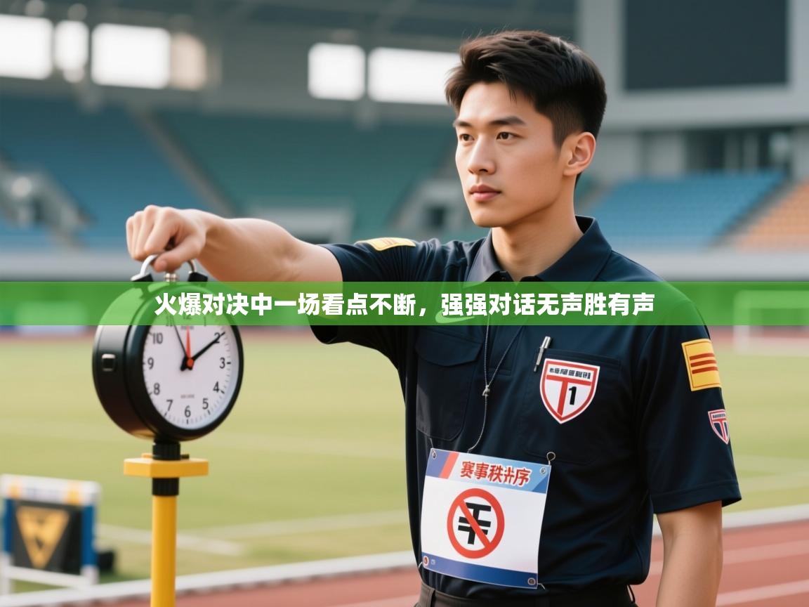 火爆对决中一场看点不断，强强对话无声胜有声  第2张