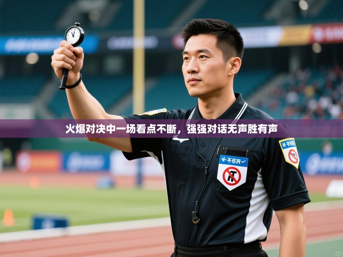 火爆对决中一场看点不断，强强对话无声胜有声  第1张