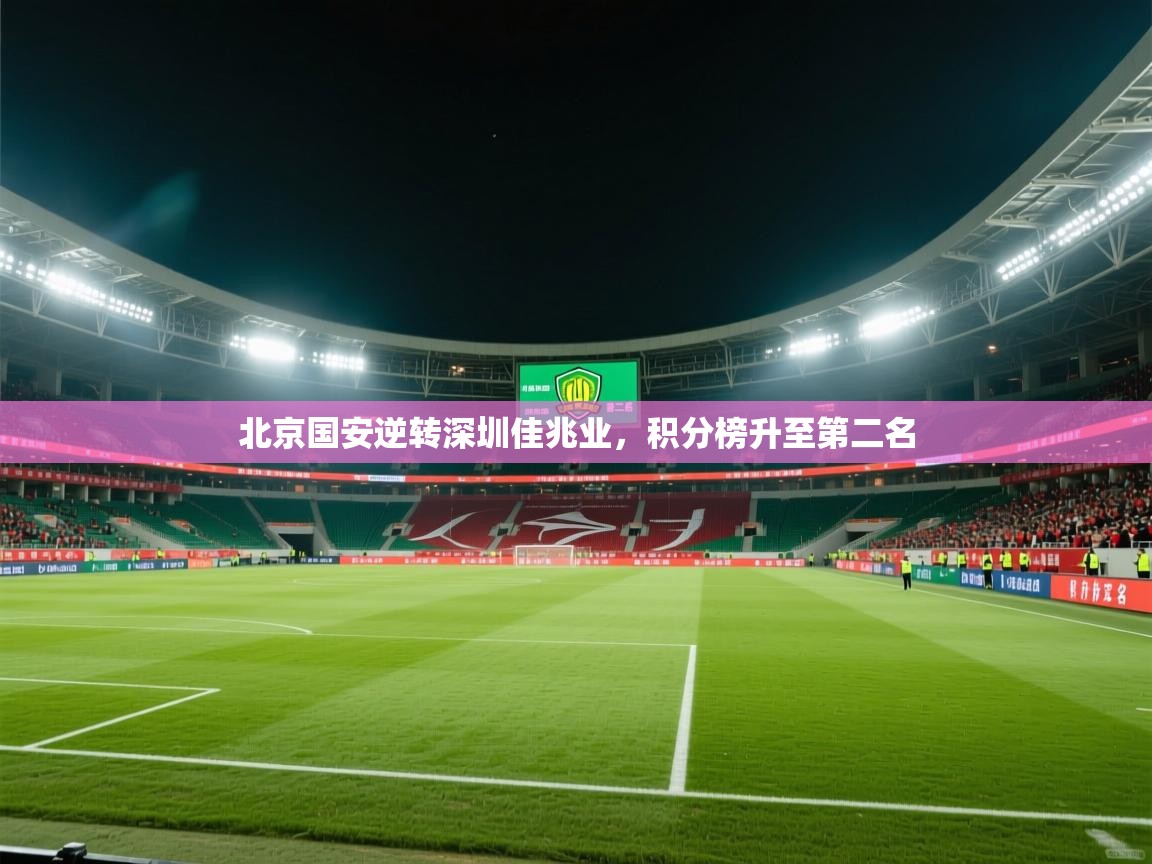 北京国安逆转深圳佳兆业，积分榜升至第二名  第2张