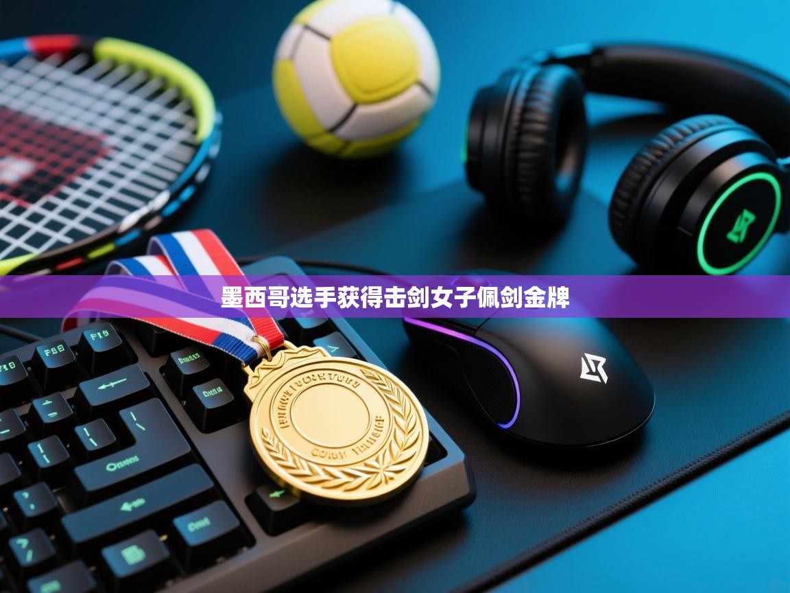 墨西哥选手获得击剑女子佩剑金牌 第1张