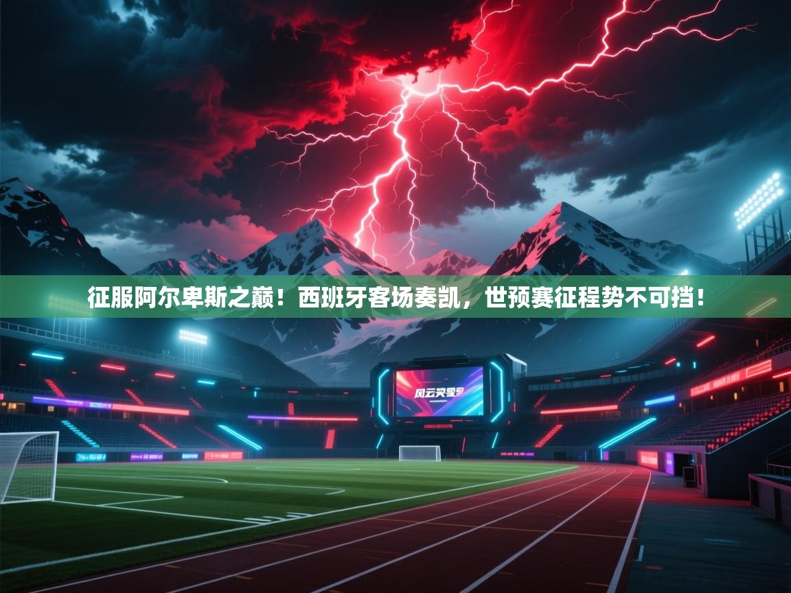 征服阿尔卑斯之巅！西班牙客场奏凯，世预赛征程势不可挡！  第2张